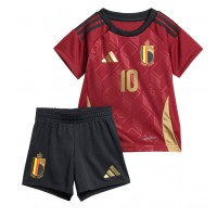 Maglie da calcio Belgio Romelu Lukaku #10 Prima Maglia Bambino Europei 2024 Manica Corta (+ Pantaloni corti)
